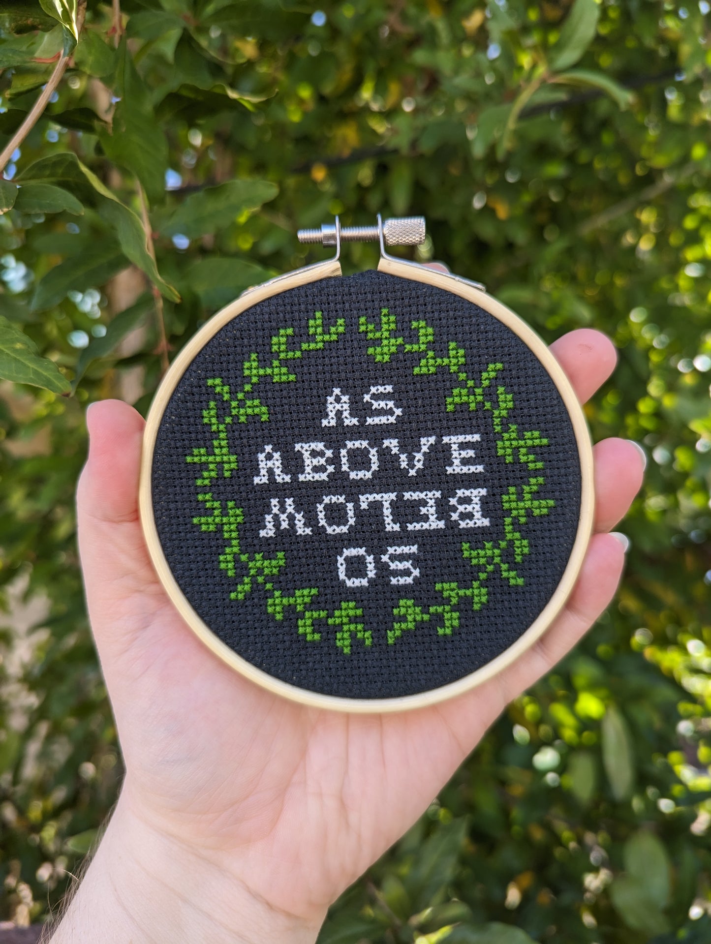 As Above So Below 5" Wall Art