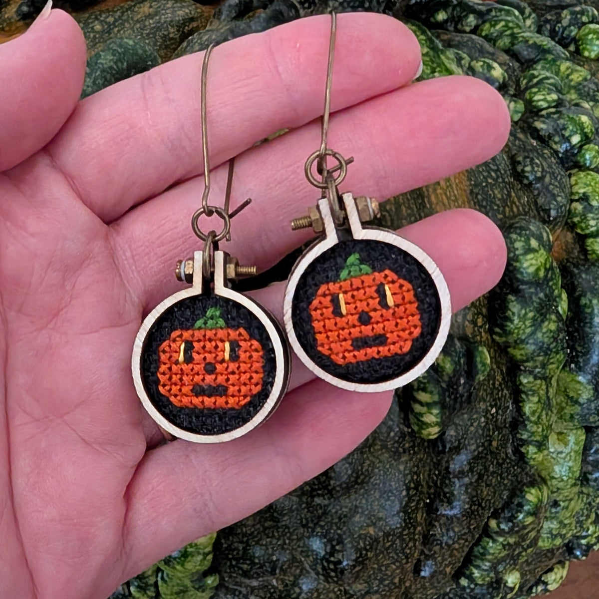 Jack-O'-Lantern Earrings