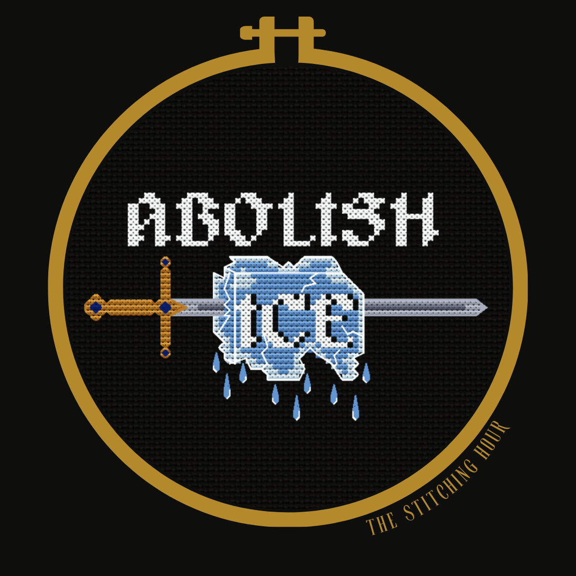 Abolish ICE Sticker for The Florence Project