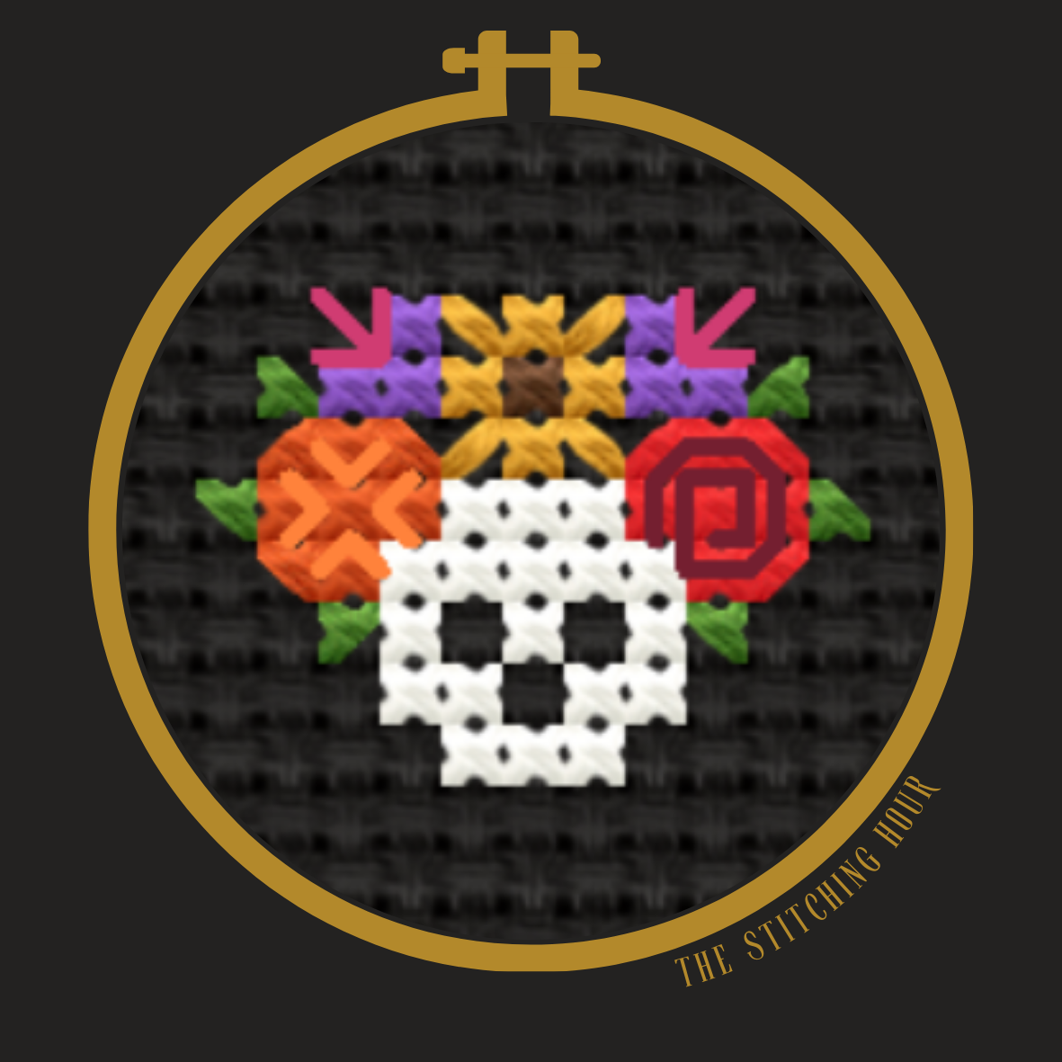 Teeny Calavera Sticker