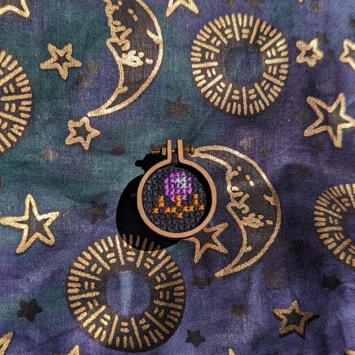 Crystal Ball Pin