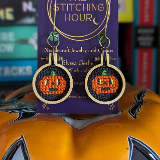 Jack-O'-Lantern Earrings