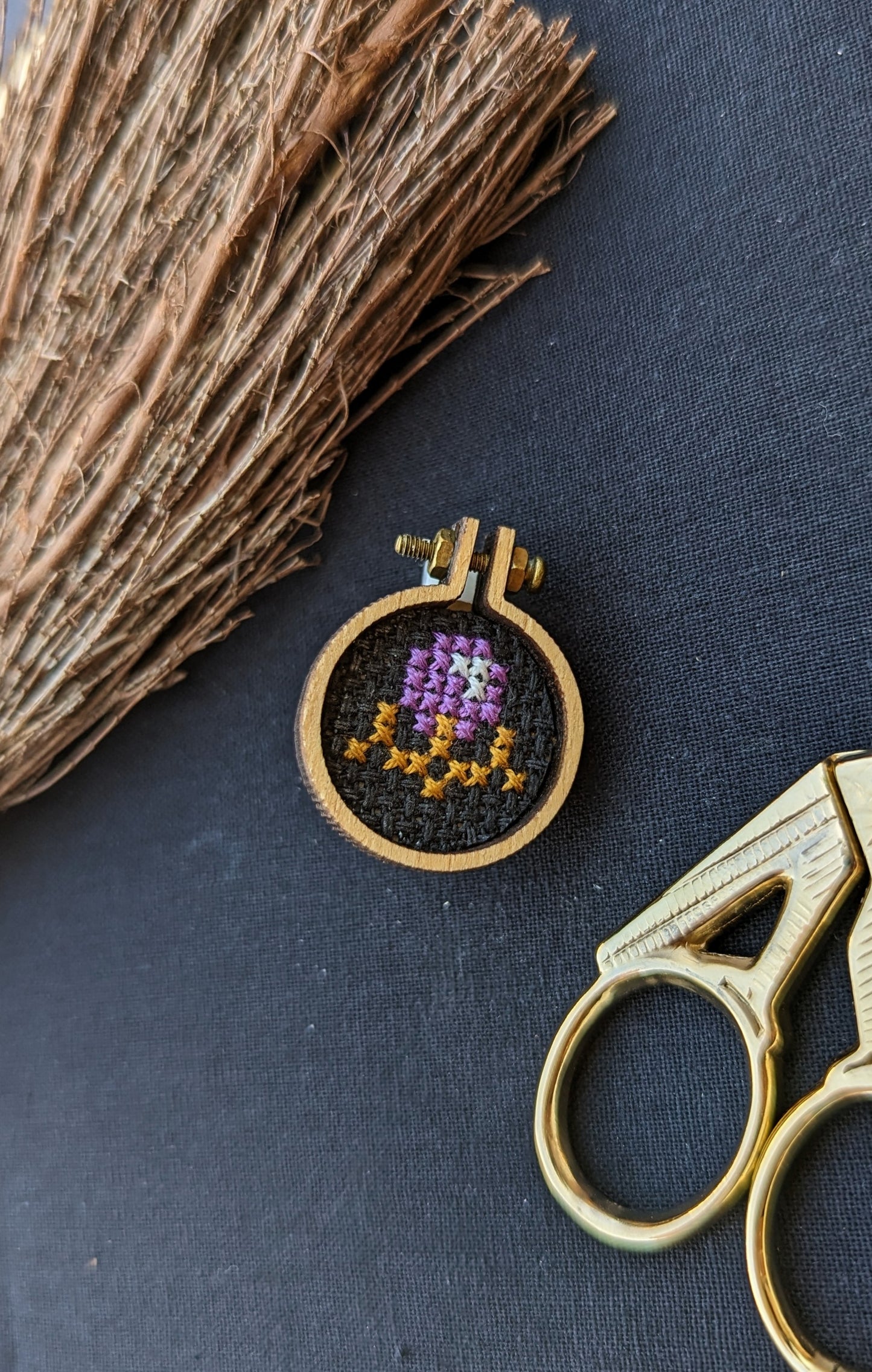 Crystal Ball Pin