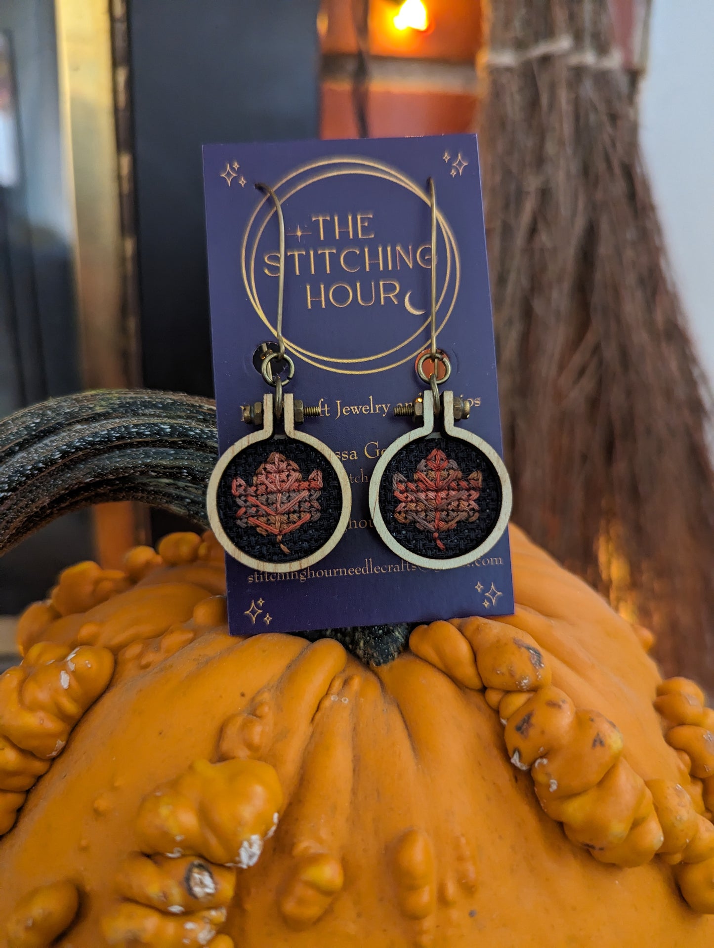 Autumn Leaf Earrings