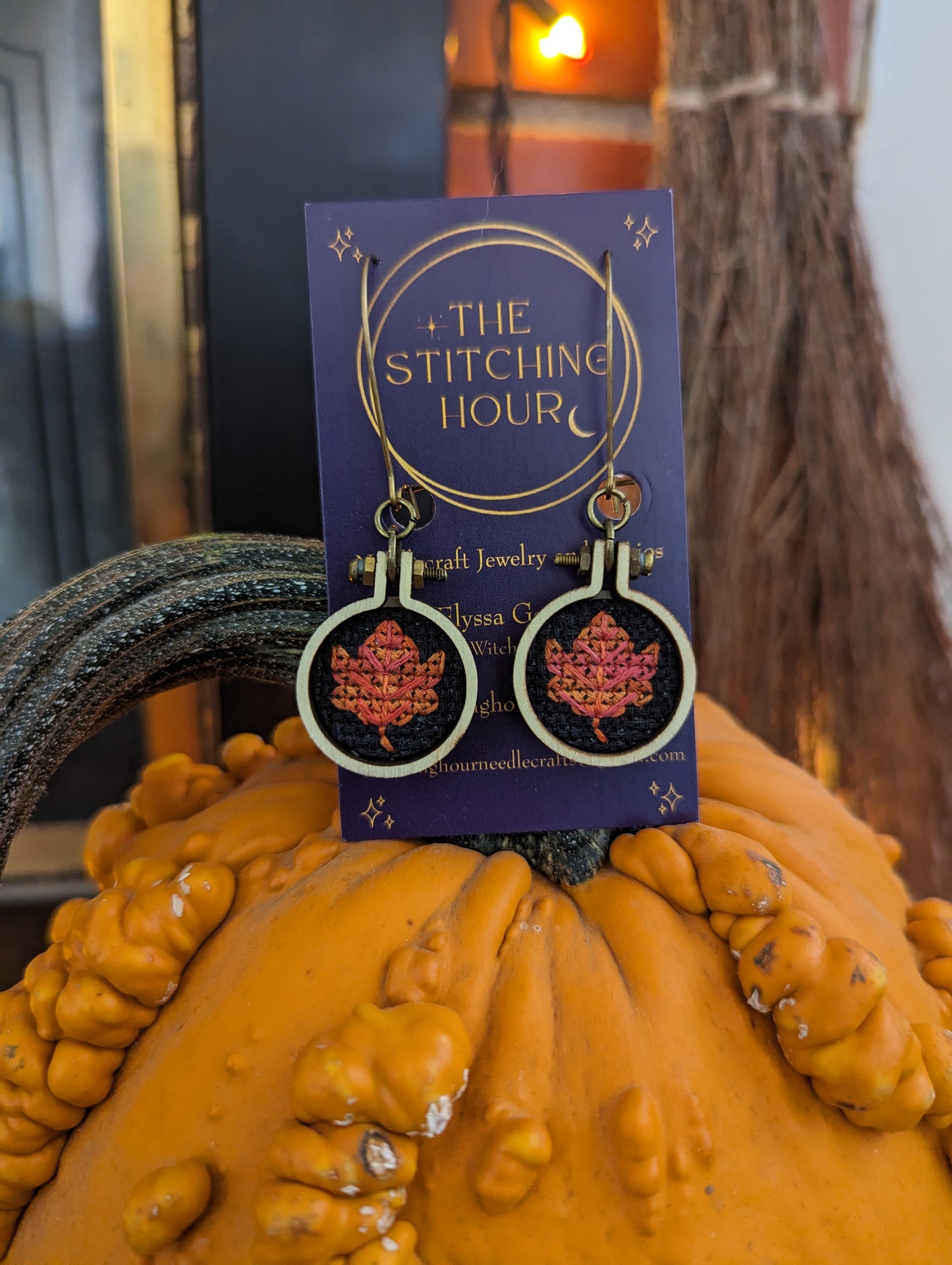 Autumn Leaf Earrings