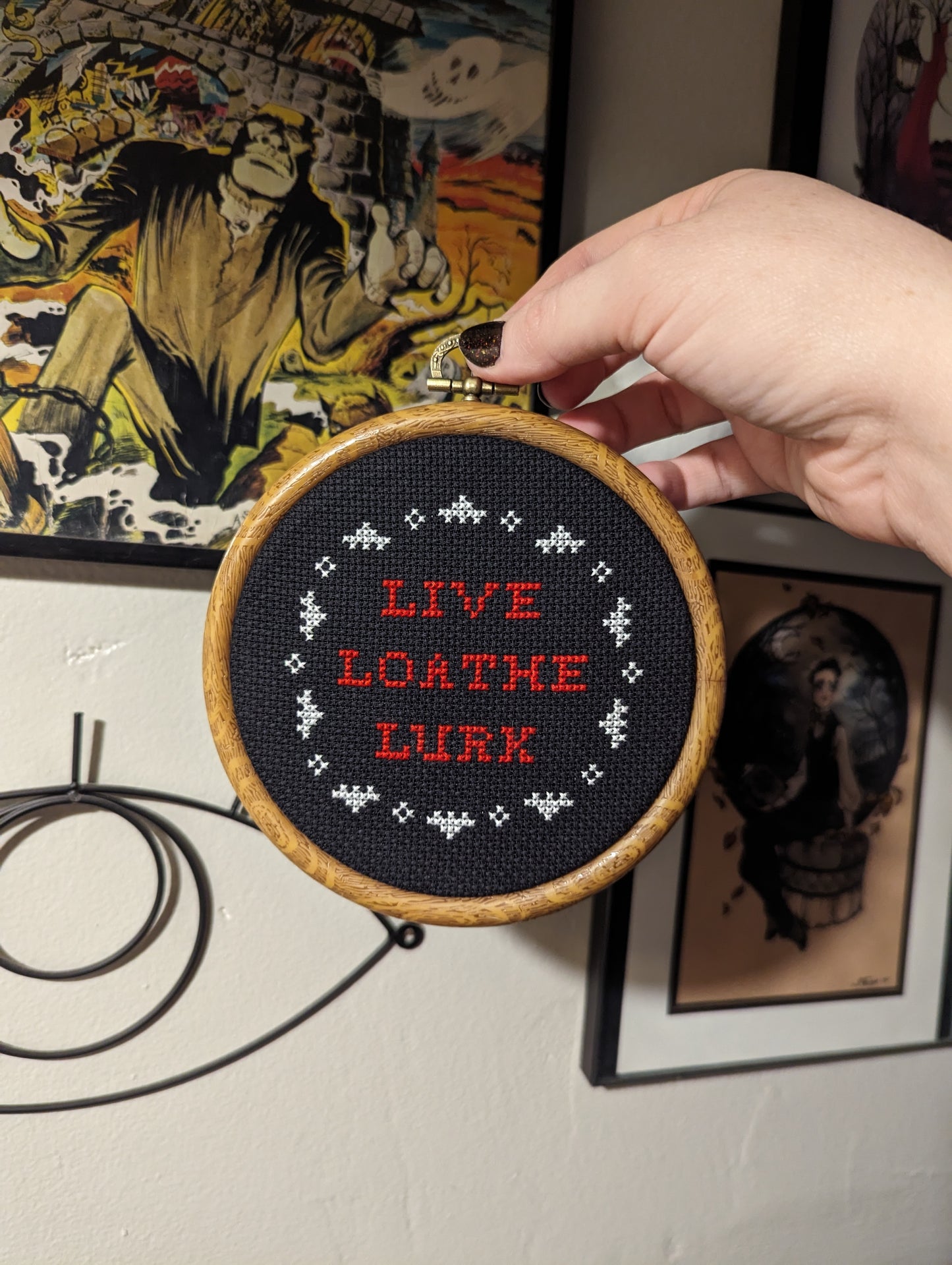 Live Loathe Lurk Wall Art