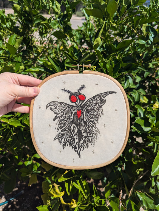 "Mothgal" Wall Art