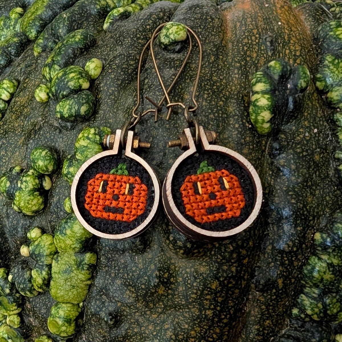 Jack-O'-Lantern Earrings