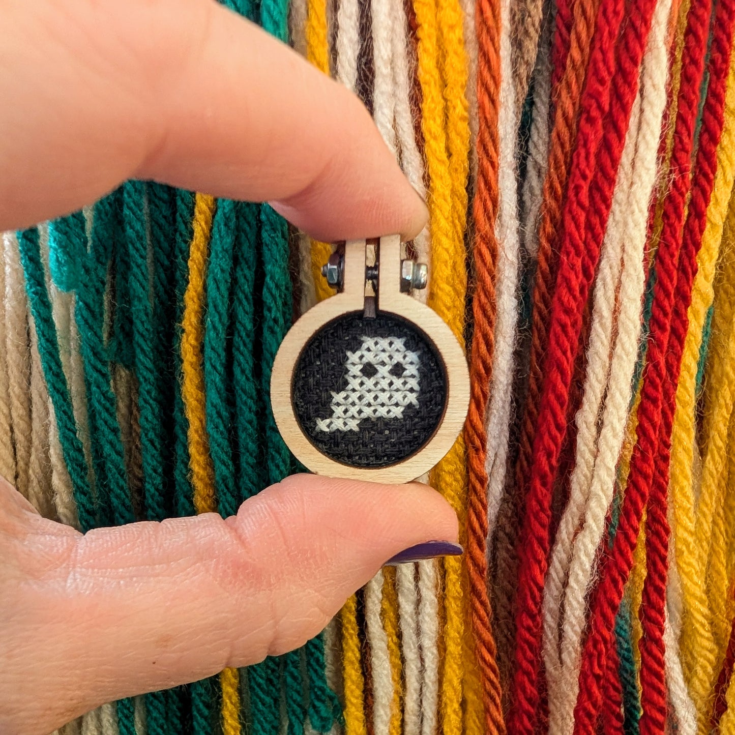 Ghostie Mini Cross-Stitch Kit