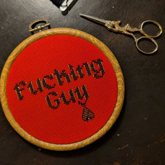 "Fucking Guy" Wall Art