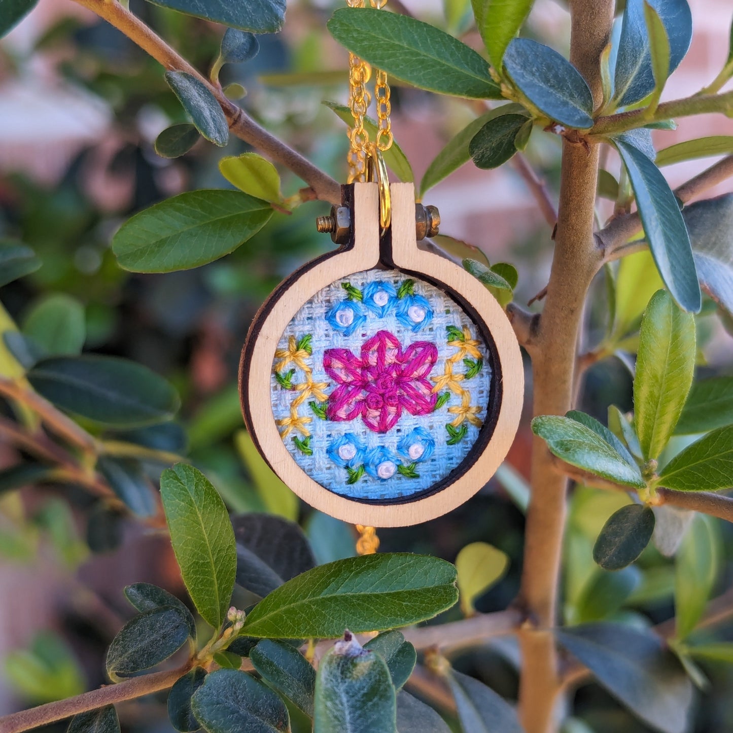 Floral Sigil Necklace