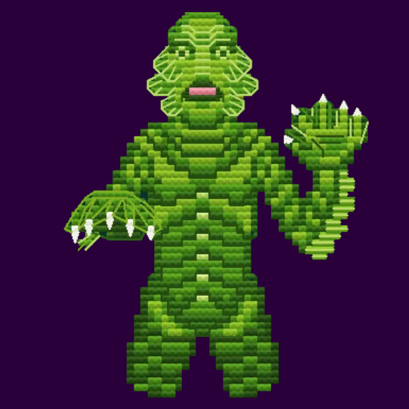 Lagoon Creature Sticker