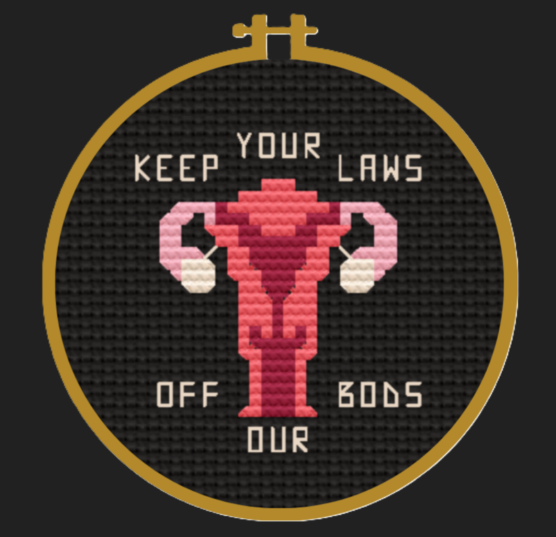 Keep Your Laws Off Our Bods Sticker for TASC