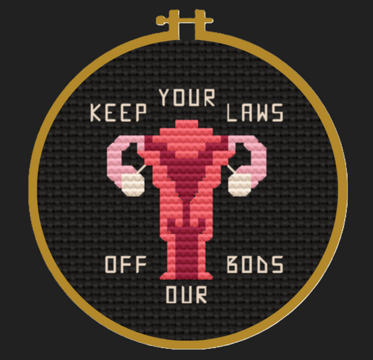 Keep Your Laws Off Our Bods Sticker for TASC