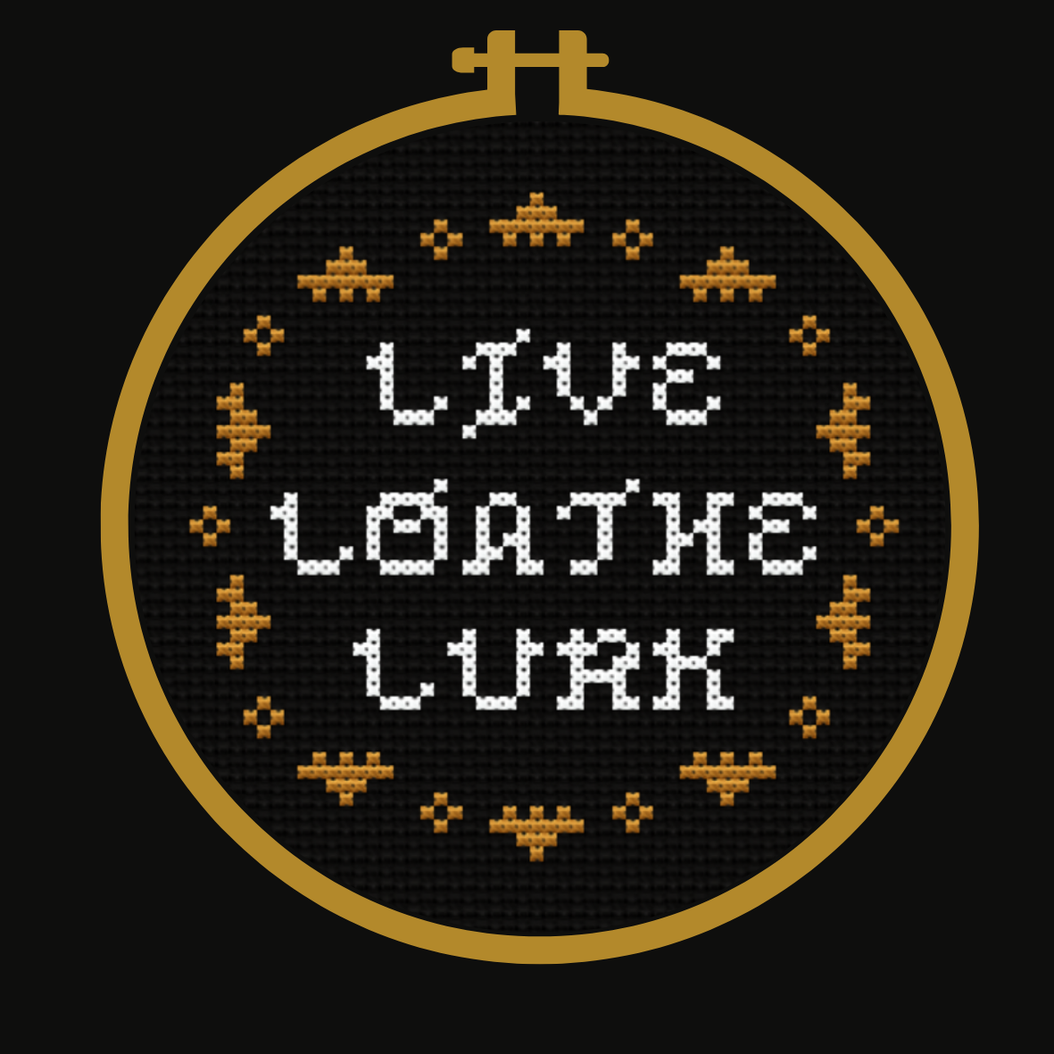 Live Loathe Lurk Sticker