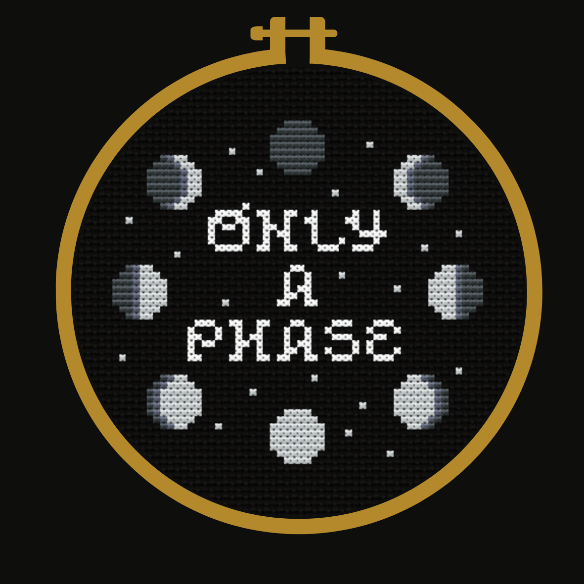 Only A Phase Sticker