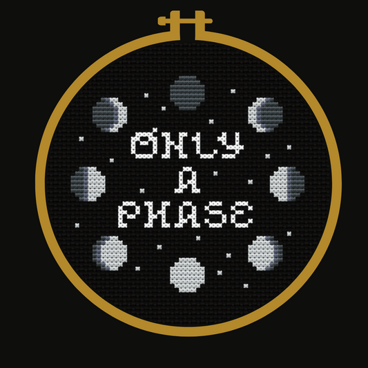 Only A Phase Sticker