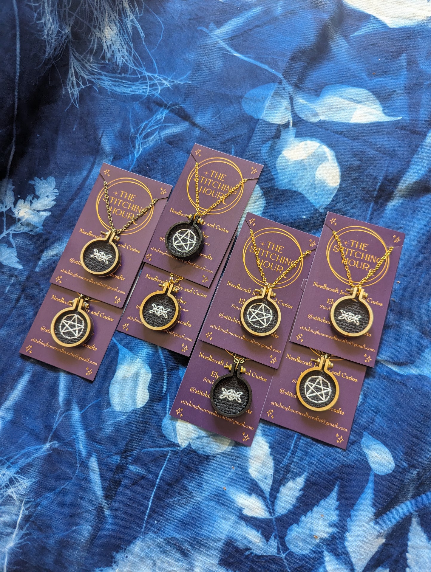 Triple Moon Goddess Necklace