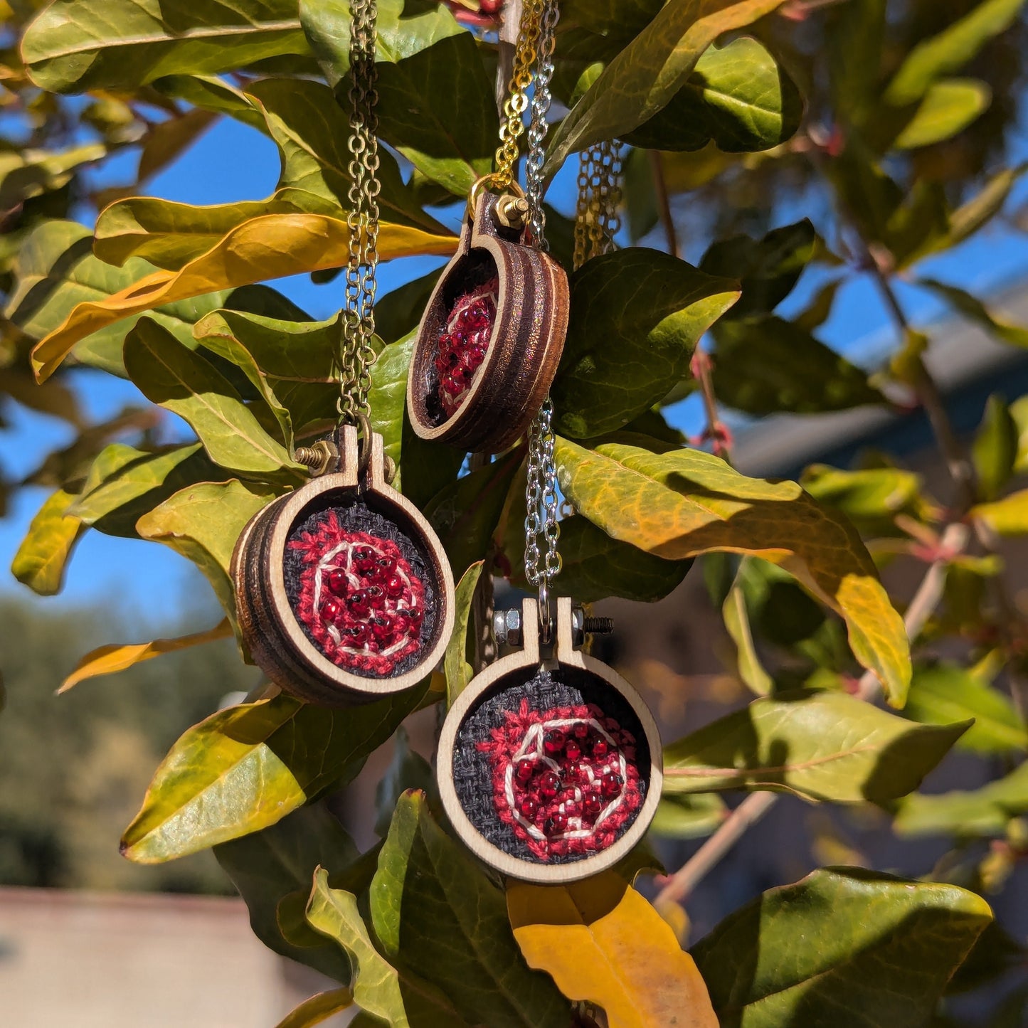 Pomegranate Necklace