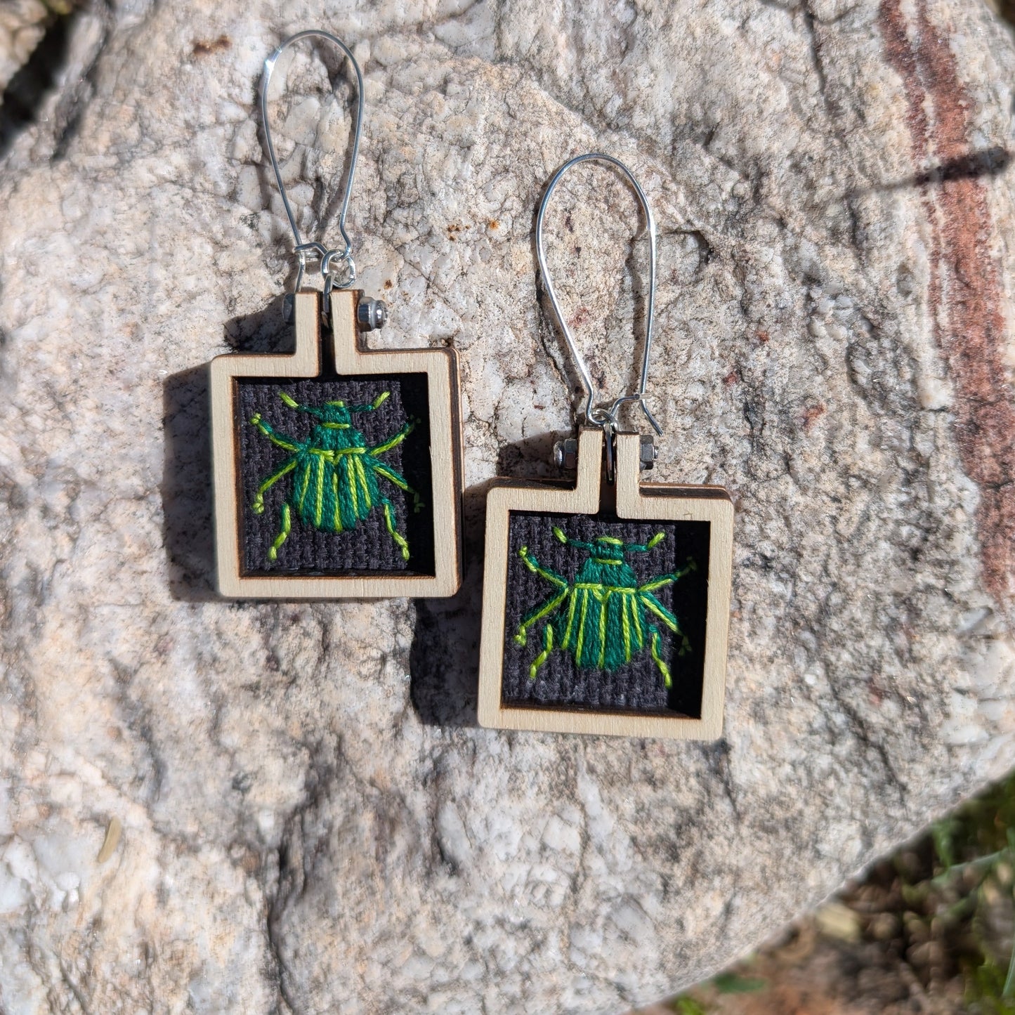 Scarab Earrings