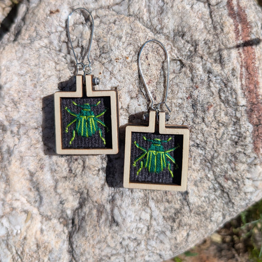 Scarab Earrings