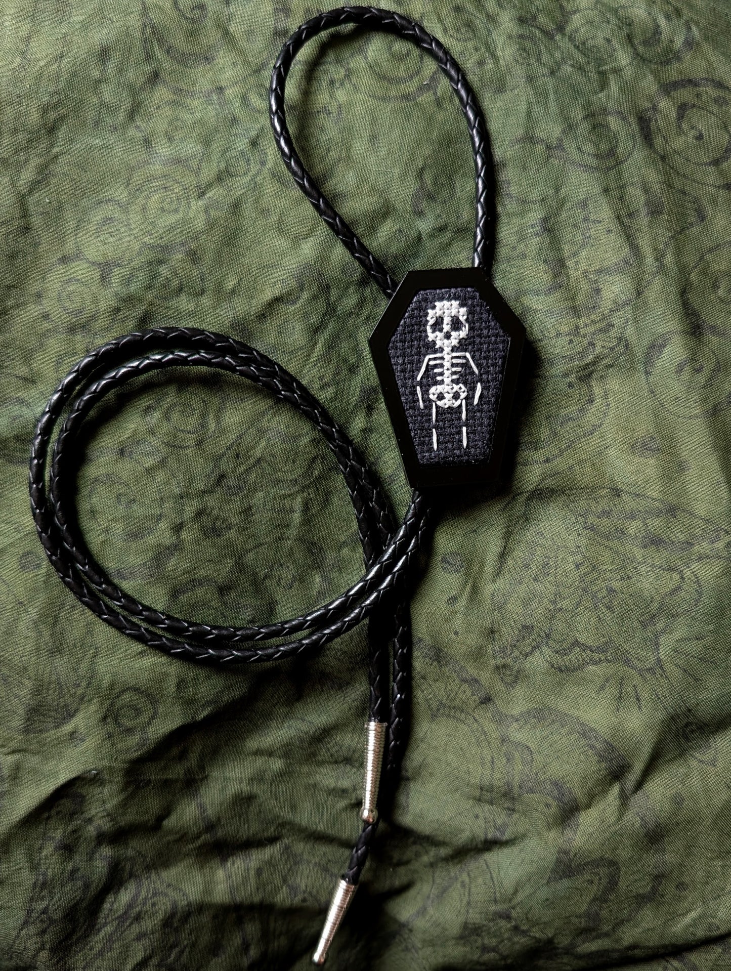 Skelly Boi Bolo Tie
