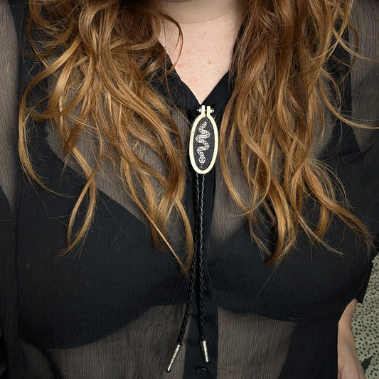 Snake Bolo Tie