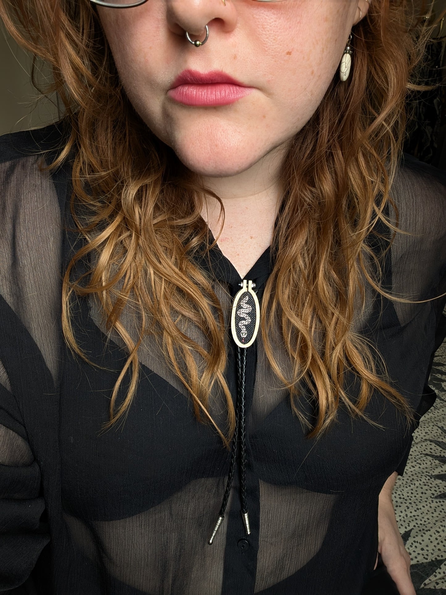Snake Bolo Tie