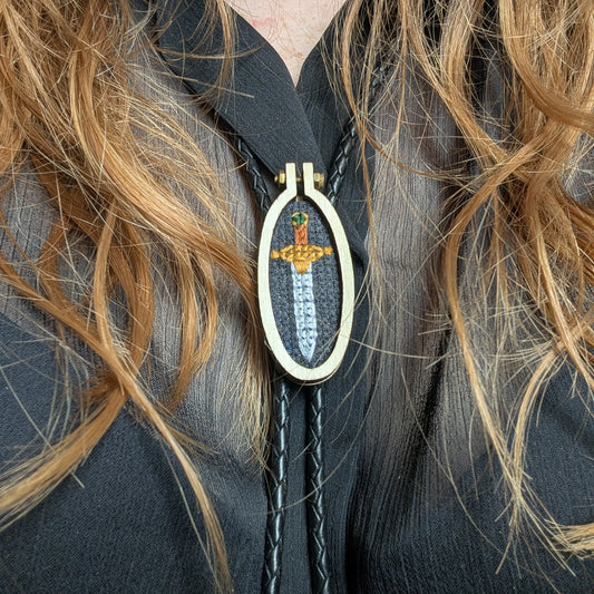 Sword Bolo Tie
